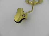 Lirka na czarę Puzon RMB duża, 2 dociski, mosiąd - 7