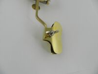 Lirka na czarę Puzon RMB duża, 2 dociski, mosiąd - 8