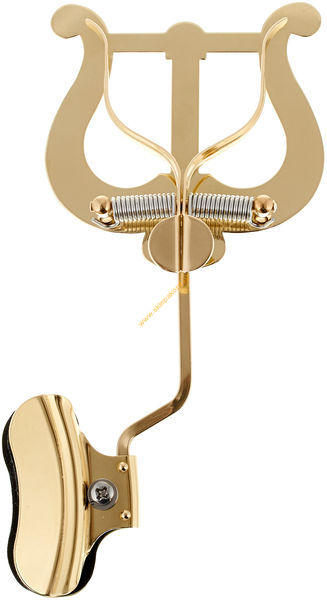 Lirka na czarę Puzon RMB duża, 2 dociski, mosiąd