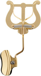 Lirka na czarę Puzon RMB duża, 2 dociski, mosiąd