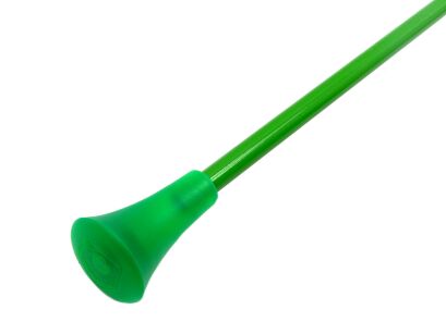 Pałka pałeczka baton mażoretkowa twirling BELTI PMT1M R7 zielona transparentna