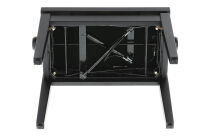 Ława do pianina Czarny mat Siedzisko czarne Deluxe Autolift Vinyl GEWA - 5