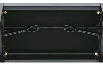 Ława do pianina Deluxe Vinyl Czarny mat Siedzisko czarne GEWA - 2