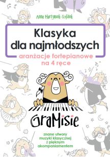 Książka GraMisie Klasyka dla najmłodszych aranżacje fortepianowe na 4 ręce