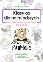 Książka - GraMisie Klasyka dla najmłodszych, aranżacje fortepianowe na 4 ręce