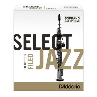 Stroik RICO SELECT JAZZ do saksofonu sopranowego 4.0M FILED