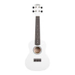 Ukulele koncertowe Cascha Linden White z pokrowcem - 3