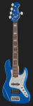 Gitara basowa Harley Benton Enhanced MJ-5EB Lake Blue - 3