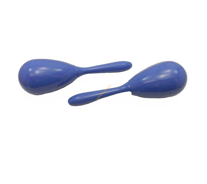 Maracas MA2 25cm plast.2szt niebieskie