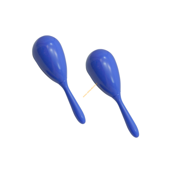 Maracas MA2 25cm plast.2szt niebieskie