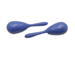 Maracas MA2 25cm plast.2szt niebieskie