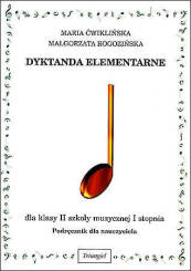 Książka Dyktanda elementarne II, podręcznik nauczyciela