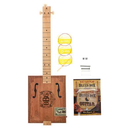 Gitara akustyczna Hinkler Books The Blues Box Guitar Kit DIY