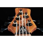 Gitara basowa bezprogowa 5-strunowa Harley Benton HBZ-2005FL NT Deluxe Series - 2