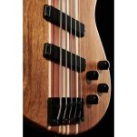 Gitara basowa bezprogowa 5-strunowa Harley Benton HBZ-2005FL NT Deluxe Series - 4