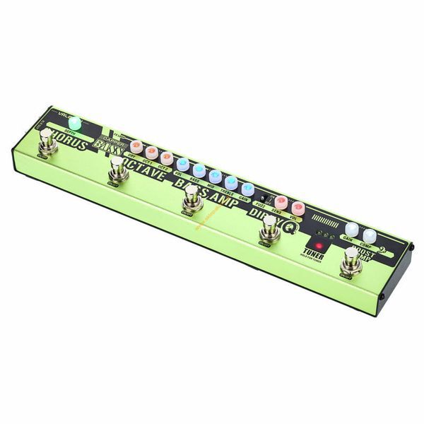 Kompaktowy Multiefekt 6 w 1 do basu elektrycznego Valeton Dapper Bass Effect Strip