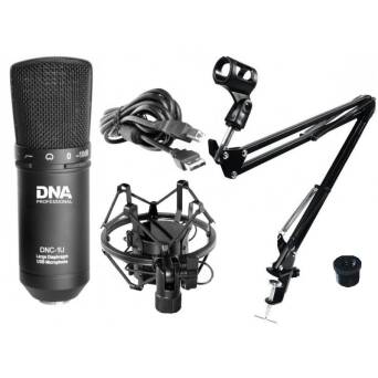 DNA DNC-1U mikrofon pojemnościowy USB SET1