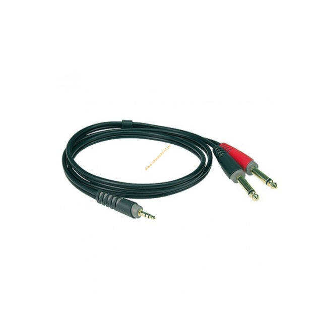 Kabel KLOTZ 2xJM-1xmJS Gold 3,0m AY50300