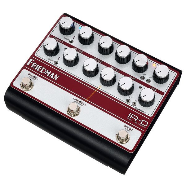Efekt gitarowy przedwzmacniacz do gitary elektrycznej Friedman IR-D Black/Silver/Red LTD