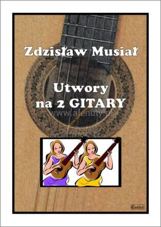 Książka Utwory na 2 Gitary + CD