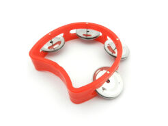 Tamburyno - Kids Plastikowe Czerwone KERA TW-4