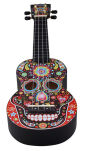 Ukulele sopran Mahalo Skull Ukulele Day of the Dead - 2