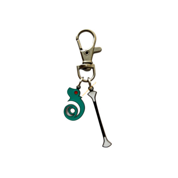 Zawieszka Kamaleon & Baton z haczykiem