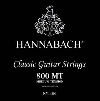 Struny do gitary klasycznej HANNABACH 800 MT