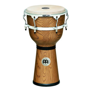 Djembe 12" z serii Floatune MEINL DJW3ZFA-M Zebra Finished Ash matte