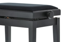 Ława do pianina GEWA czarna matowa - 5