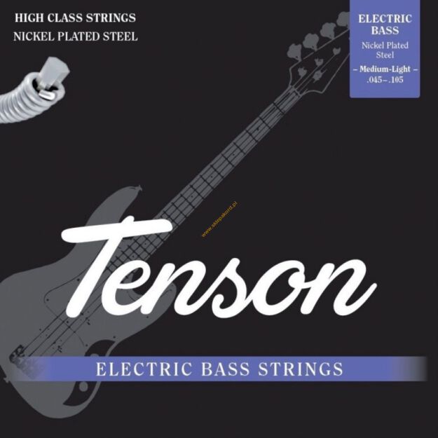 STRUNY DO GITARY BASOWEJ E-BASS KOMPLET TENSON