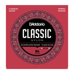 Struny do gitary klasycznej DADDARIO EJ27N normalny naciąg