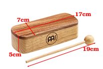 Profesjonalne Pudełko akustyczne MEINL Medium Średnie PMWB1-M Bloki Perkusyjne - 3