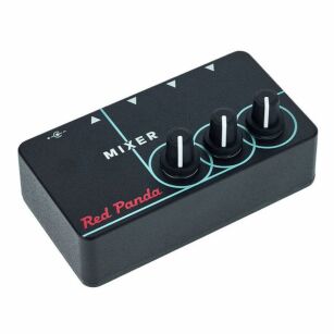 Efekt gitarowy mały mikser do pedalboardów Red Panda Mixer 3 Input mixer