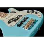 Gitara basowa Harley Benton MV-5PJ Daphne Blue - 13