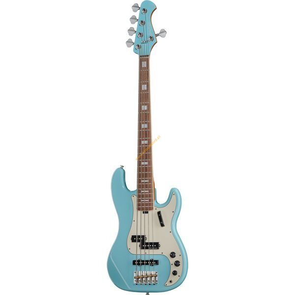 Gitara basowa Harley Benton MV-5PJ Daphne Blue