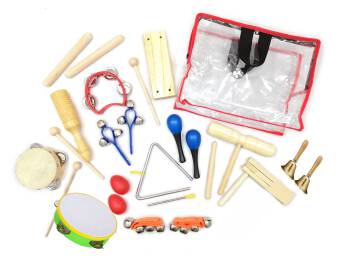 Zestaw Instrumentów Perkusyjnych dla dzieci 19 elementów P05(19)