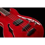 Gitara basowa Harley Benton HB-50 Cherry Red - 7