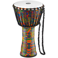 Djembe 10" z serii Travel African Kenyan Quilt MEINL PADJ2-M-F Synthetic Head