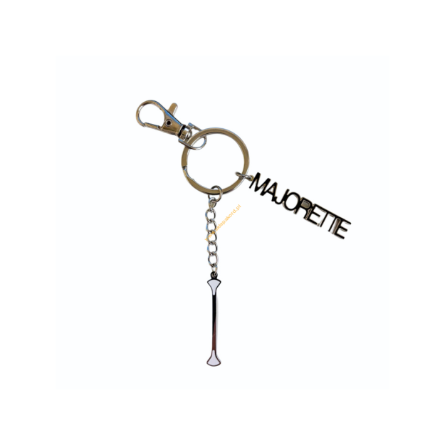 Brelok Majorette white