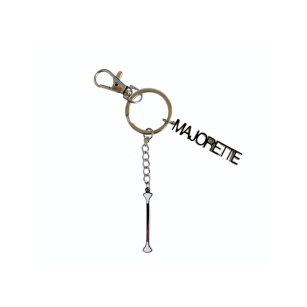 Brelok Majorette white