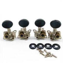 Klucze do ukulele olejowe MUZO KL-06 srebrne