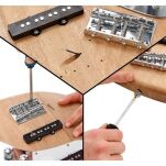 Gitara elektryczna DIY Harley Benton Bass Guitar Kit J-Style - 10