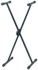 STOJAK POD KEYBOARD Pojedyncze nogi - czarny FX