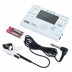 Metro-Tuner KORG TM60C WH + mikrofon na klips