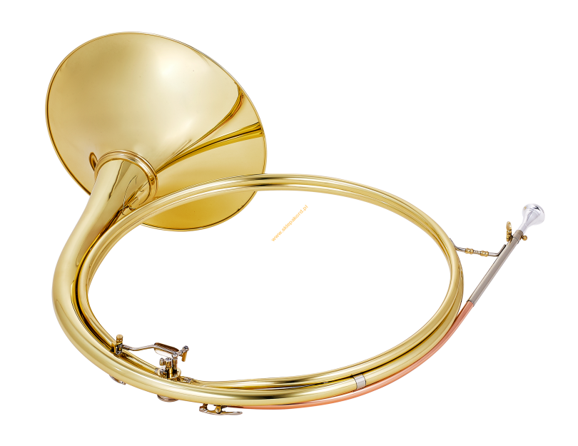 Róg myśliwski parforce B/Eb MTP odkręcana czara