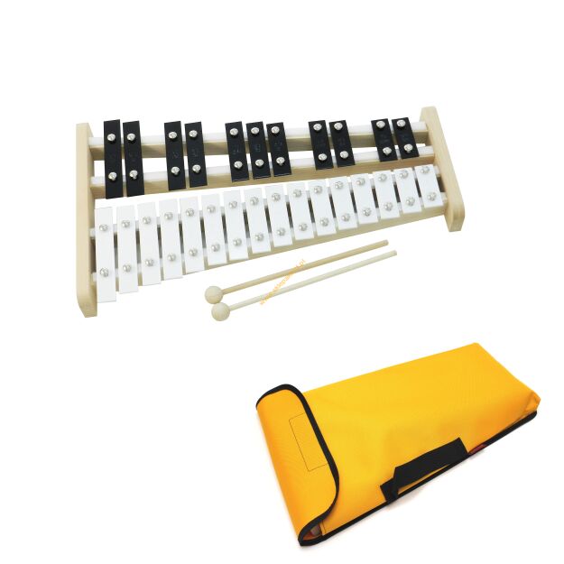 Dzwonki chromatyczne 27-tonowe AKORD + pok żółty