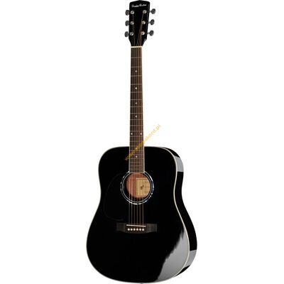 Gitara leworęczna akustyczna Harley Benton D-120LH BK