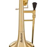 Puzon tenorowy z kwartwentylem Startone PTB-20 Bb/F- Trombone Gold - 9