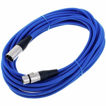 Kabel mikrofonowy the sssnake SM10BL 10m niebieski